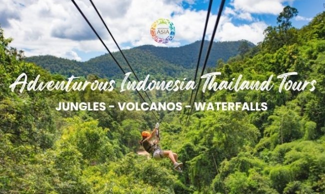 Adventurous Indonesia Thailand Tours Through Jungles, Volcanoes, and Waterfalls
