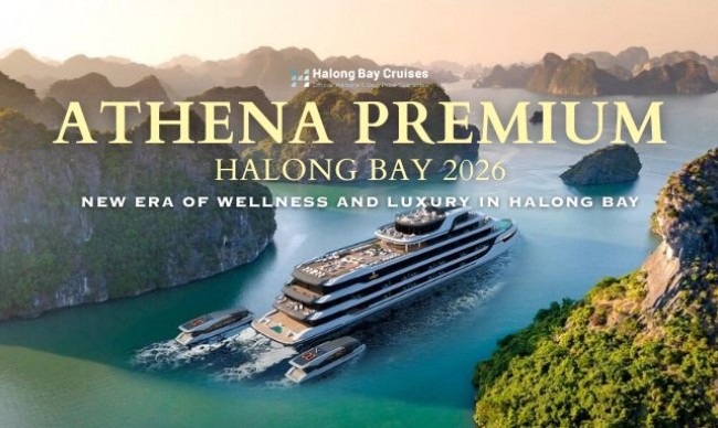 Athena Premium Cruise 2026: New Era of Wellness and Luxury in Halong Bay