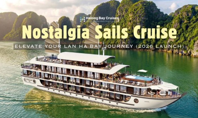 Elevate Your Lan Ha Bay Journey with Nostalgia Sails Cruise (2026 Launch)