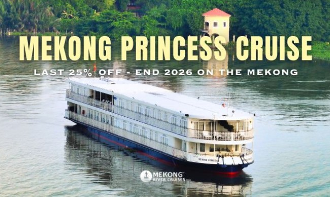 End 2026 on the Mekong: 25% Off the Last Four Mekong Princess Cruises