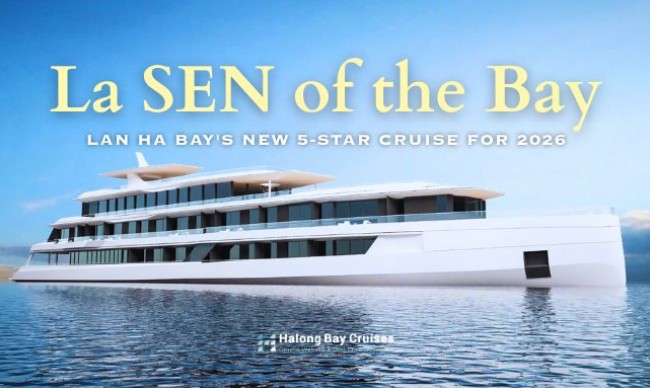 Introducing La SEN of the Bay: Lan Ha Bay's New 5-Star Cruise for 2026