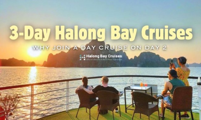 Why Do You Join a Day Cruise on Day 2 of a 3-Day, 2-Night Halong Bay Cruise?