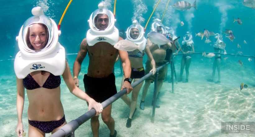 Experience Sea-walking at Cham Islands - SIC tour