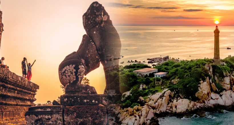 From Angkor Temples to the South Central Coast of Vietnam