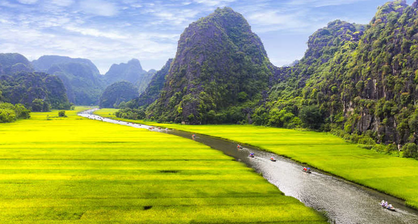 Unique  Hoa Lu - Tam Coc  full day tour